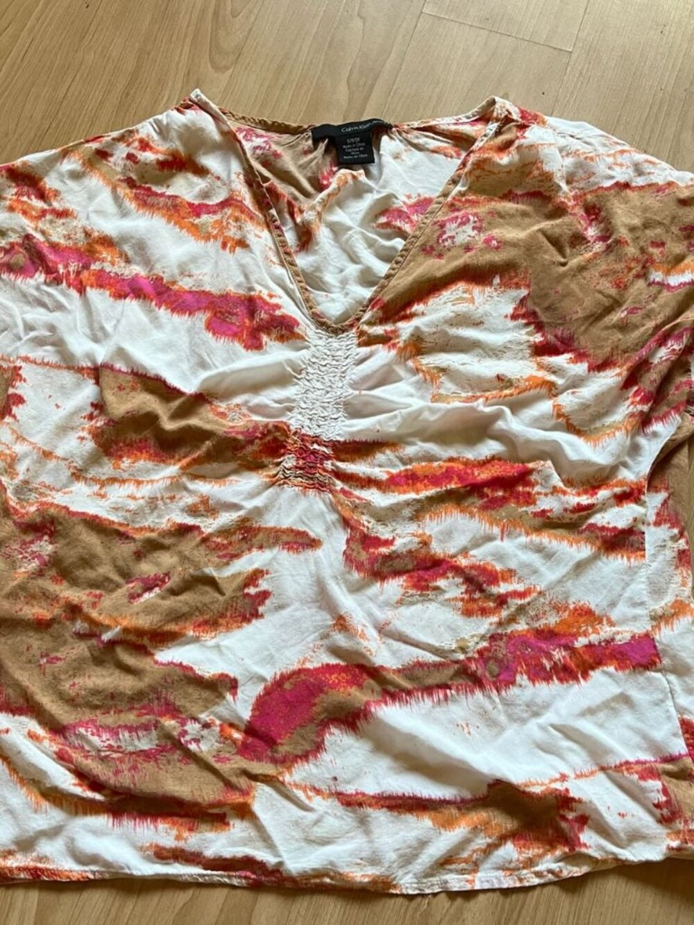 Calvin Klein Jeans Small boho floral print Blouse